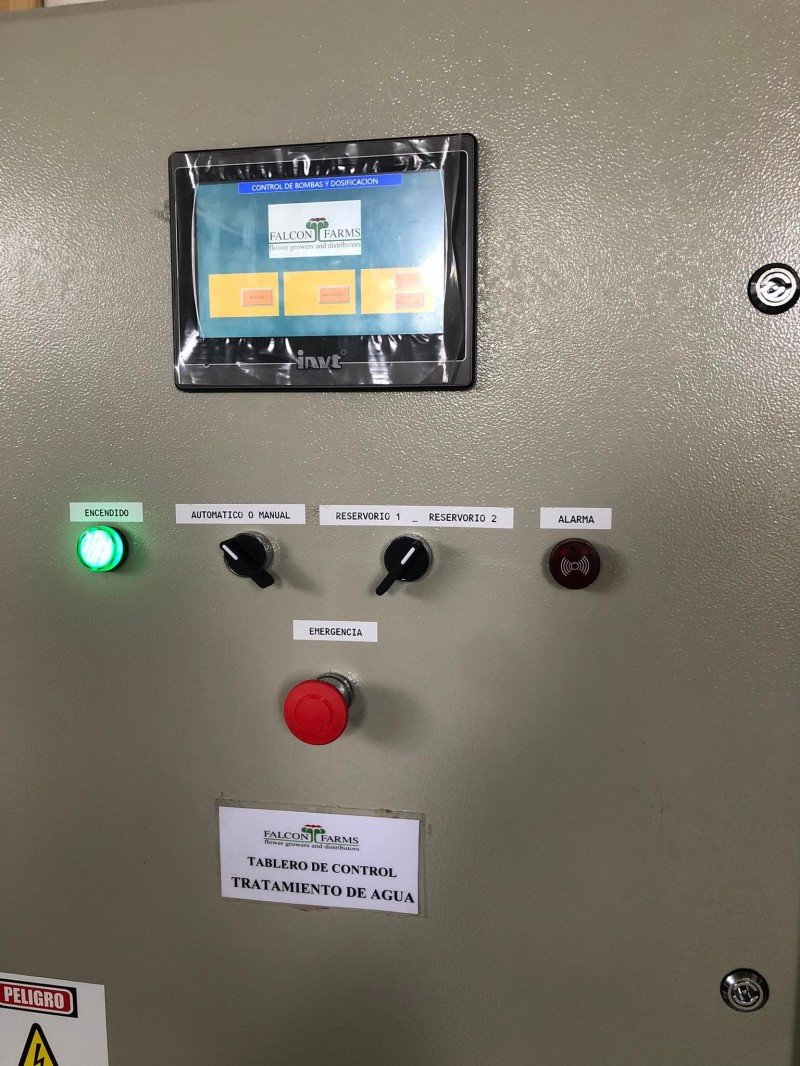 Automatización reservorio de bombas de agua 