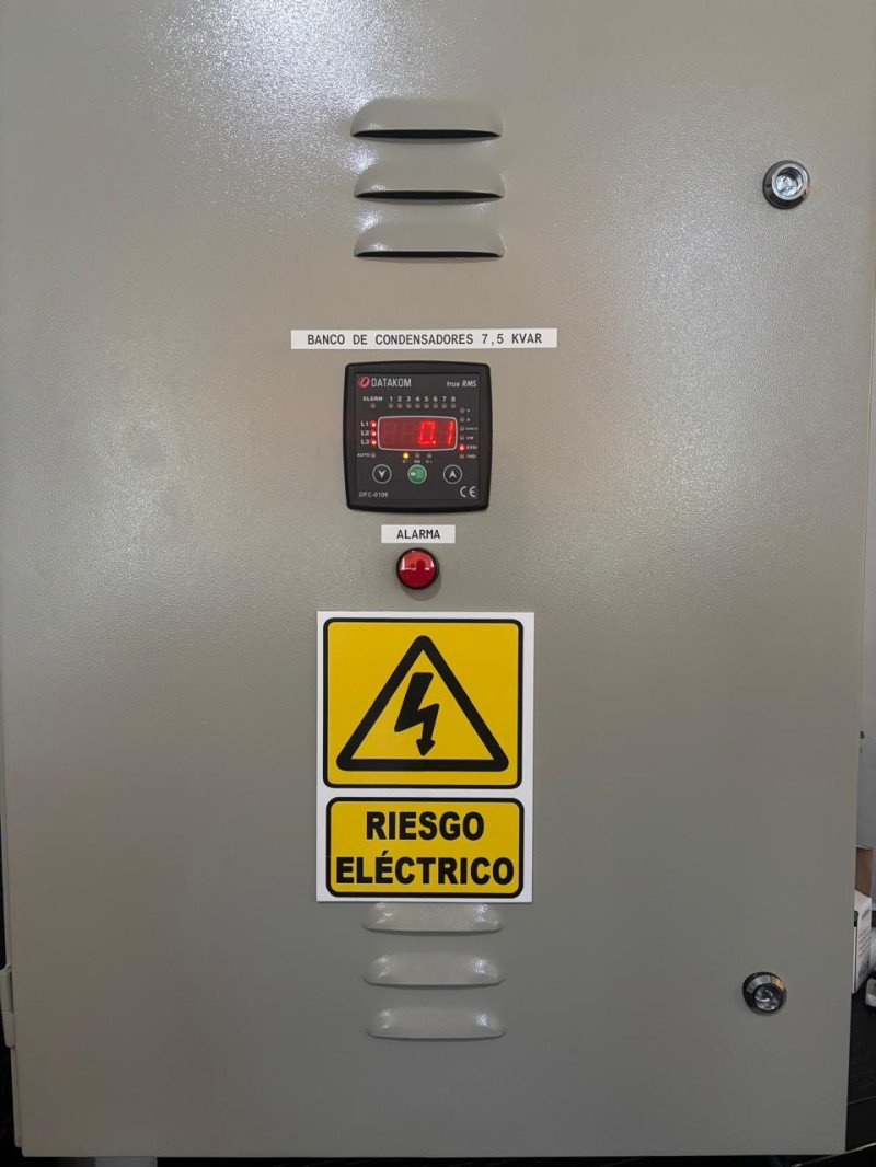 BANCO DE CONDENSADORES DE 7,5KVAR DATAKON