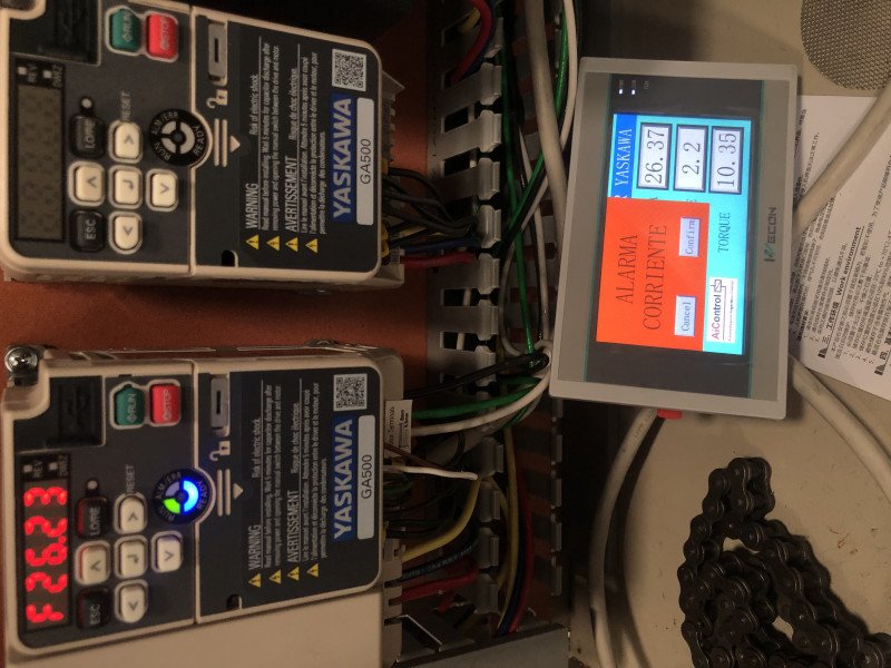 COMUNICACION MODBUS RS485 VARIADORES CON HMI