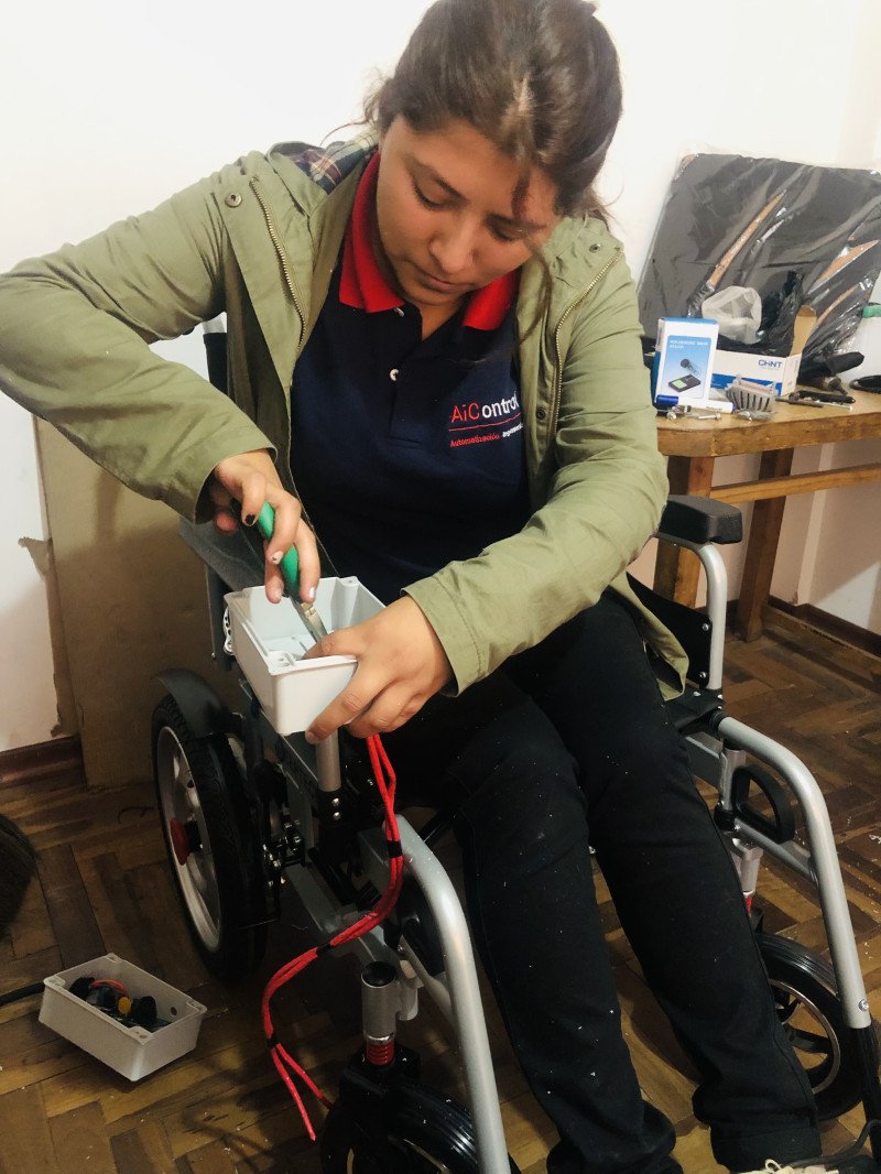 AUTOMATIZACION Y CONTROL SILLA DE RUEDAS