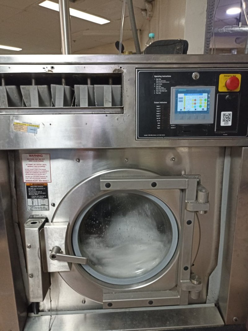 CAMBIO DE SISTEMA VIEJO POR UNO MODERNO LAVADORA INDUSTRIAL HOTELERA