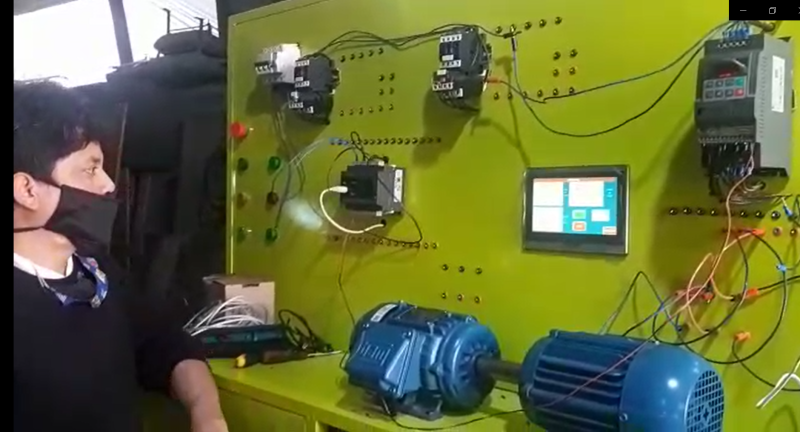 CONTROL DE DOS VARIADORES DE VELOCIDAD 